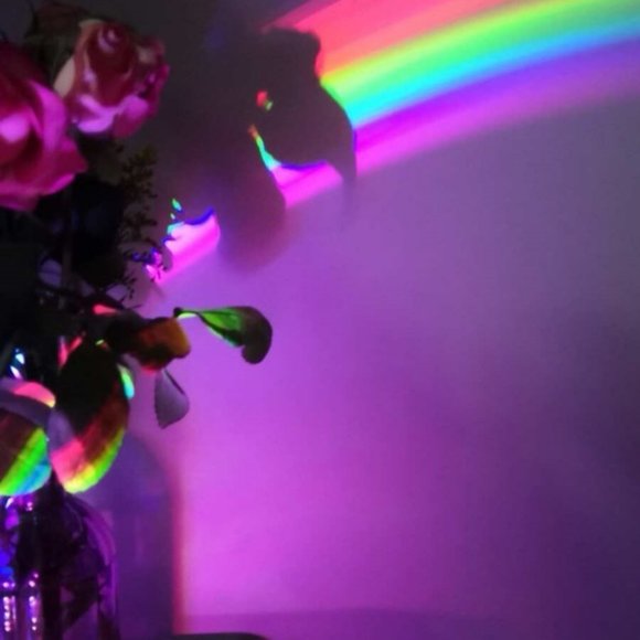 Rainbow Lamp Projector Kids Night Light New in Box! - Picture 10 of 15